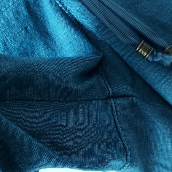 Lee Relaxed Fit Mid Wise Capri jeans blue 10 medium - Picture 5 of 12